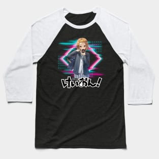 Mio's Bassline Beats K-on! Music Club T-Shirt Baseball T-Shirt